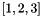 $[1,2,3]$