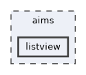 aims/listview