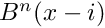 $ B^n( x - i )$